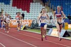 Laura Weightman (Morpeth) on her way to victory beating Laura Muir ((Dundee Hawkhill) 1500 metres, 2014 Sainsbury's British Championships. Photo: David T. Hewitson/Sports for All Pics